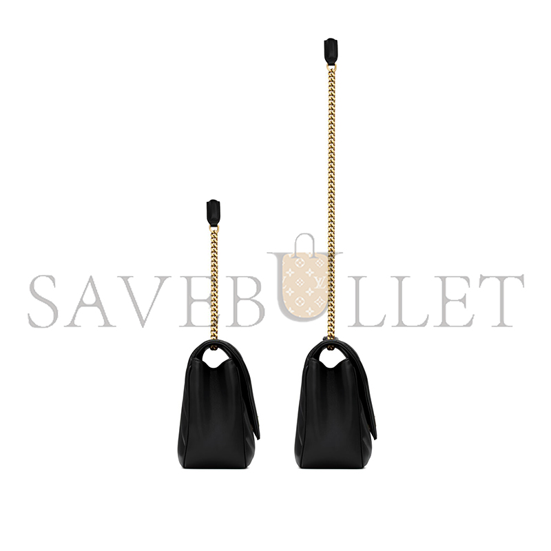 YSL LOULOU MEDIUM IN MATELASSÉ LAMBSKIN 801439AAEAX1000 (29*17*8cm)